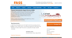 Desktop Screenshot of fassaccountants.com